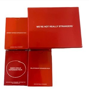 We’re Not Really Strangers Card Game with Expansions